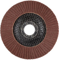 GRAPHITE Csiszolókorong lamellás 125x22, 2mm, P120 fém, fa, min. rendelés: 3db (58T124)