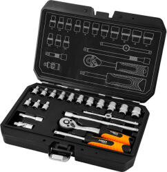 NEO TOOLS Dugókulcskészlet 1/4", matt felület, 20db (10-230)