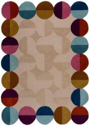 Flair Rugs Covor bej țesut manual din lână 160x230 cm Mia Textured Scallop - Flair Rugs Covor