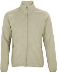 SOL'S Férfi Factor cipzáras fleece kabát XL bézs