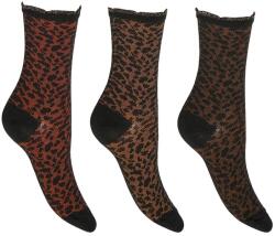 Fila WOMAN LIFESTYLE NORMAL PLAIN SOCKS 3 PACK 39 barna|fekete|lila|zöld