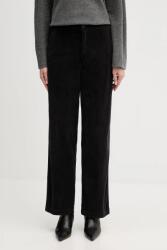 United Colors of Benetton kordbársony nadrág - fekete 38 - answear - 20 990 Ft