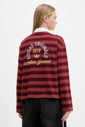 Adidas pamut hosszúujjú LS GFX POLO - piros L