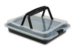 NAVA 10-103-151 Nature sütőedény fedővel, 40cm, tapadásmentes - koronaphone