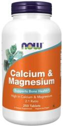 NOW Calciu și magneziu - 250 tablete