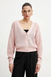 Guess pamut kardigán SAGE rózsaszín, női, könnyű, W5GR44 Z3C71 - rózsaszín M