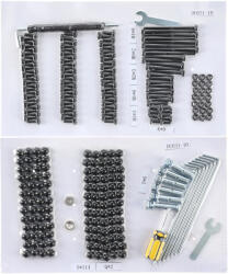 Blumfeldt csavarkészlet - Pantheon Wall 3 x 3 (DU631-10)