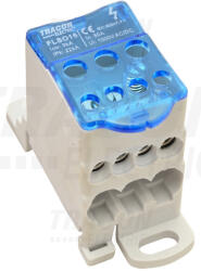 TRACON FLSO16 Fővezetéki leágazó sorkapocs nyitható fedéllel (FLSO16)