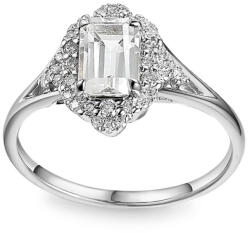 Heratis Forever Fahima gyűrű lab-grown gyémántokkal, 14 karátos fehérarany IZLG1492