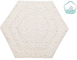  Fillikid betét hatszögletű utazójárókába 124cm átmérõjű bézs szivárványos 1121-19 - vitalcafe