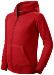 MALFINI 412 Malfini Trendy Zipper gyerek felső Piros - 158 cm/12 éves (4120707)