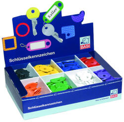 BASI SK 8540 kulcsjelölő sapka vegyes színekben (200 db) (4026434003048)