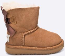 Ugg - Cipő dziecięce Mini Bailey Bow II - barna 29