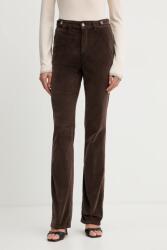 Liu Jo nadrág barna, magas derekú egyenes, MF5308 T4590 - barna 26