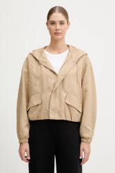Guess rövid kabát PEONY - bézs S - answear - 40 990 Ft