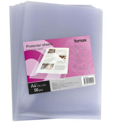 Fornax Genotherm 'L' A4, 80 micron narancsos, felül-oldalt nyitható, 50 db/csomag, Fornax (000024788) - officefirst