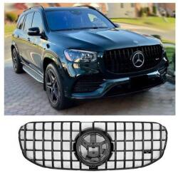  Mercedes Benz GLS X167 2019-2023 lakkozott fekete hűtőrács Panamerica AMG GT stílusban