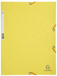 Exacompta Gumis mappa karton prespán A/4 Exacompta citromsárga (P2110-0581) - officefirst