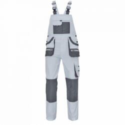 CERVA Be-01-004 Kantáros Nadrág 62 Fehér/Szürke (0302016886062)