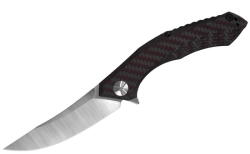 Zero Tolerance 0462 Sinkevich Red Carbon Fiber and Titanium CPM-20CV (ZT-0462)