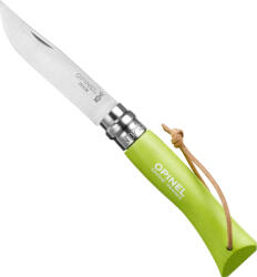 Opinel VRI N°07 Inox Adventurer zöld kés (002207)