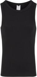 Build Your Brand Maiou bărbătesc din bumbac - Neagră | 4XL (BY382-1000390434)