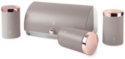 Berlinger Haus Cutie paine cu recipiente Taupe Berlinger Haus BH 6834, inox, gri