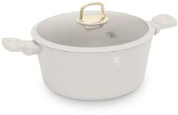 Berlinger Haus Oala cu capac 28 cm, 6, 1L Sahara Berlinger Haus BH 8072, strat antiaderent, crem