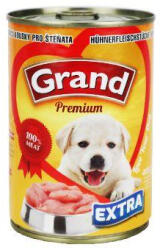 Grand Dog konz. Premium Puppy csirkedarabok 405g