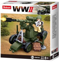 Sluban WWII - 4 in 1 Tüzérség építőjáték készlet (M38-B0678C)