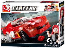 Sluban Carclub - Bird autós építőjáték készlet (M38-B0633D)