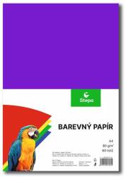 Stepa Színes papír, A4, 80g, 12x5 lap, STEPA, vegyes színek (ST230200502) - irodasziget