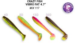 Crazy Fish Vibro Fat 120-M117-6 gumihal