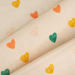 Takoy Dupla géz JENNY színes szívecskék