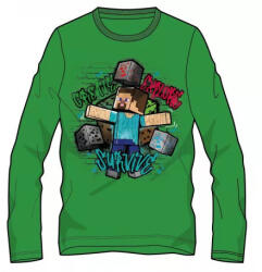 Fashion UK Minecraft gyerek hosszú ujjú póló, felső (85FKC480648)