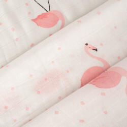 Takoy Pelenka bambusz muszlin JENNY flamingók