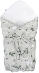 New Baby Klasszikus megkötős pólya New Baby csillagok szürke - babamamakozpont