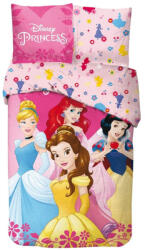 Disney Hercegnők Royal Dreams ágyneműhuzat 140×200cm, 65x65 cm (TSL249617) - kidsfashion