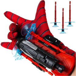  SMARTECH Lansator de Sageti, Manusa lui SpiderMan, din material textil cu lansator si trei sageti, pentru copii