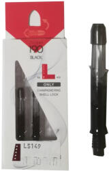 L-Style darts Dart szár rövid L-Style Straight Spin 190 elforgó, fekete 35mm
