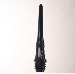  Dart hegy műanyag L-Style USA Lip fekete, 26mm 2BA/50db