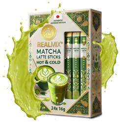 Yuki&Love Autentikus Japán Matcha Latte Por, 384gr (Realmix)
