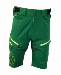 HAVEN Rövid kerékpáros nadrág kantár nélkül - NAVAHO SLIMFIT - zöld - holokolo - 28 890 Ft