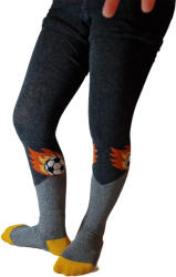 Aura Via Fiú harisnya foci mintás 7-9 év 71477