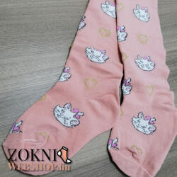 Aura Via LÁNY harisnyanadrág CICA mintás-rózsaszín 10-12 év 13459
