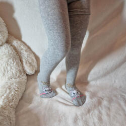 Aura Via LÁNY harisnyanadrág CICA mintás-világos szürke 10-12 év 13445