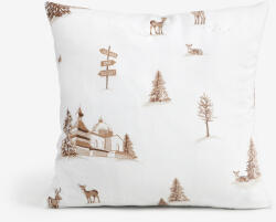 Goldea flanel párnahuzat - hegyvidéki táj 40 x 40 cm