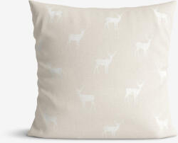 Goldea dekoratív párnahuzat natura - szarvasok természetes talajon 50 x 50 cm