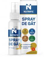 NUTRIFIC Spray de gat si gura cu manuka, propolis, albastru de metilen si uleiuri esentiale 30ml NUTRIFIC