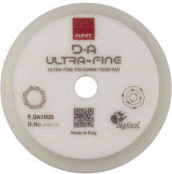 RUPES Burete Ultrafin Polish Rupes D-A Ultrafine Foam Pad, 130/150MM, Alb (9.DA150S)